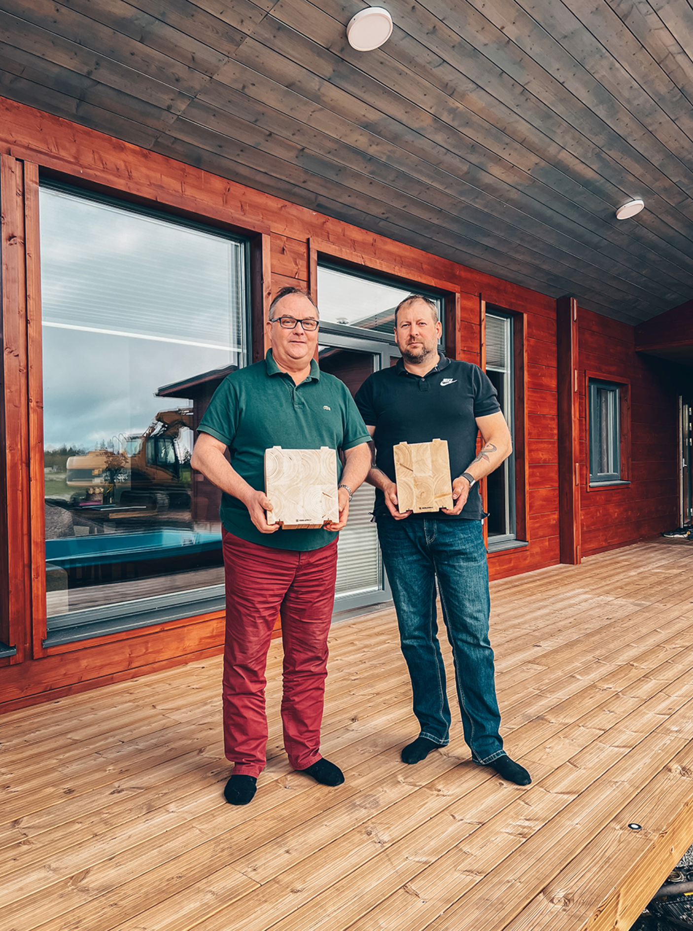 Eelmisel nädalal oli meil suur rõõm võõrustada Finnlamelli ekspordijuhti Kim Paasoneni siin Eestis! Kim külastas Timberhome Harjumaal asuvat näidismaja, kus me 